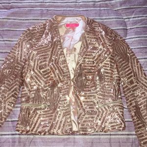 Pink sequin jacket